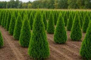 Туя Смарагд оптом: особенности, выращивание и преимущества посадочного материала из питомника «В Любуже»