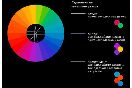 Цветовой круг — незаменимый помощник в подборе цветов